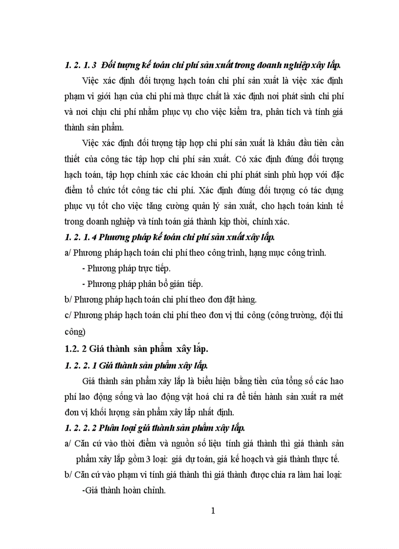 image for page Tập hợp chi phí và tính giá thành sản phẩm tại công ty cổ phần Costrexim số 1 1