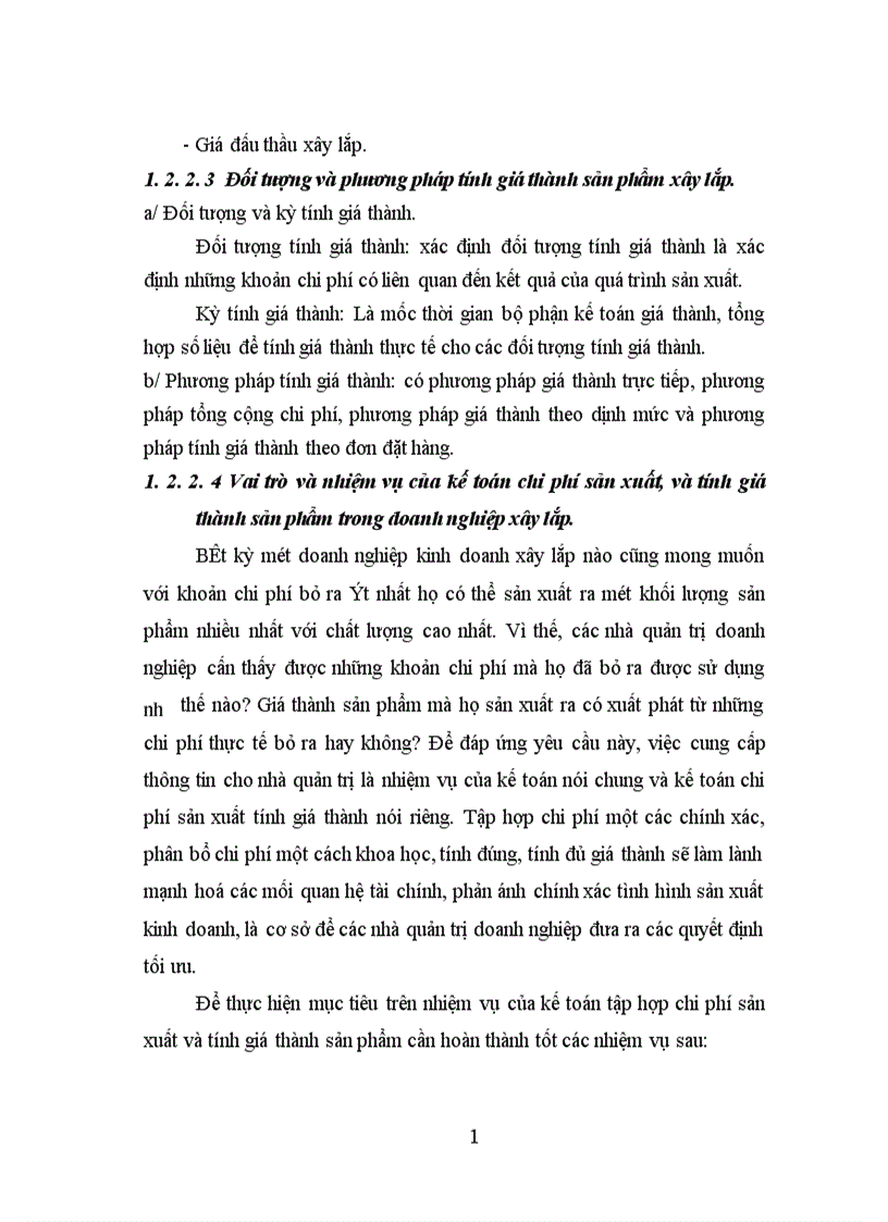 image for page Tập hợp chi phí và tính giá thành sản phẩm tại công ty cổ phần Costrexim số 1 1