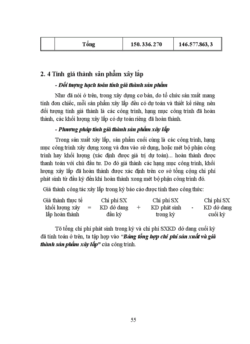image for page Tập hợp chi phí và tính giá thành sản phẩm tại công ty cổ phần Costrexim số 1 1