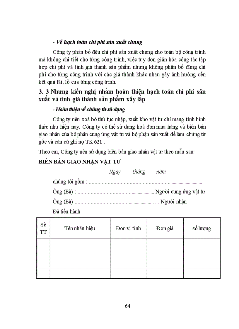 image for page Tập hợp chi phí và tính giá thành sản phẩm tại công ty cổ phần Costrexim số 1 1