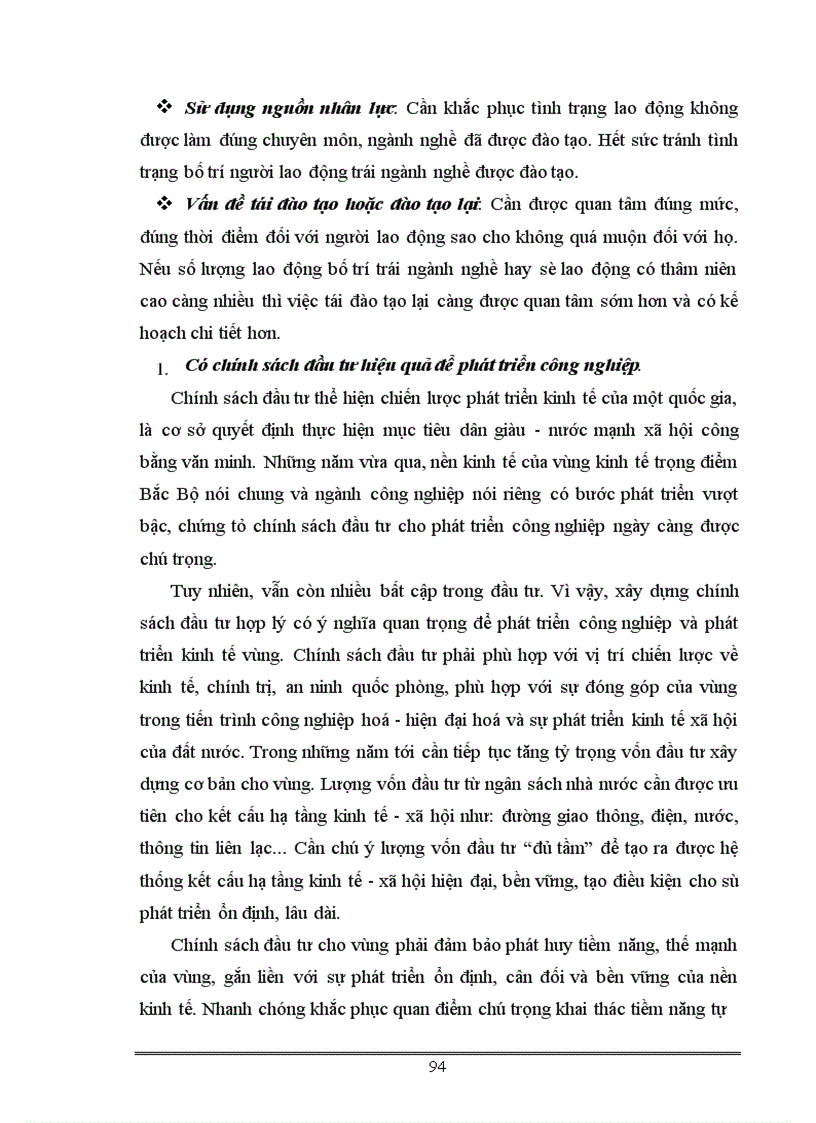 image for page Một số vấn đề về đầu tư phát triển công nghiệp vùng KTTĐ Bắc Bộ 1