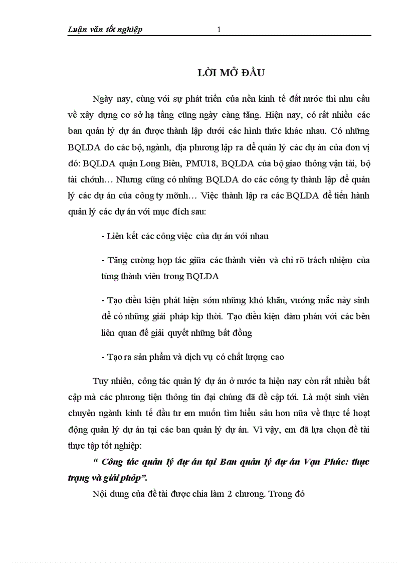 image for page Công tác quản lý dự án tại Ban quản lý dự án Vạn Phúc thực trạng và giải pháp 1