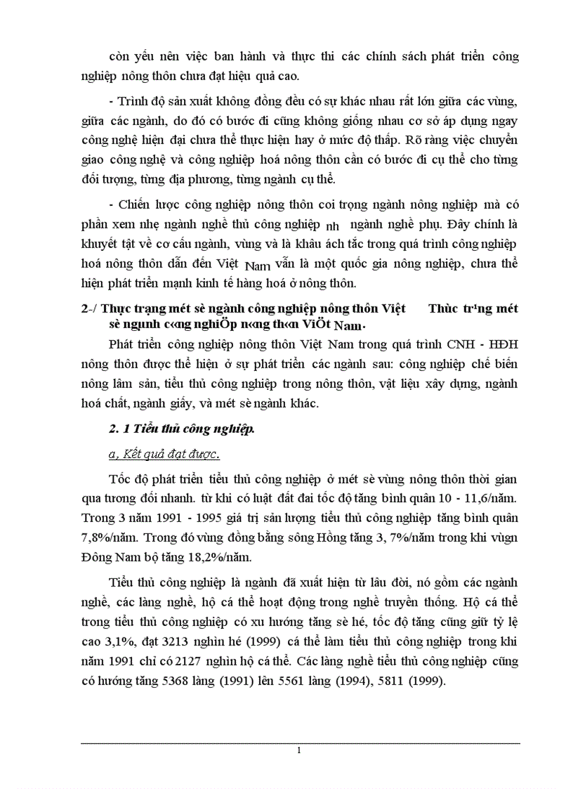 image for page Một số biện pháp phát triển công nghiệp nông thôn từ nay đến năm 2010 1