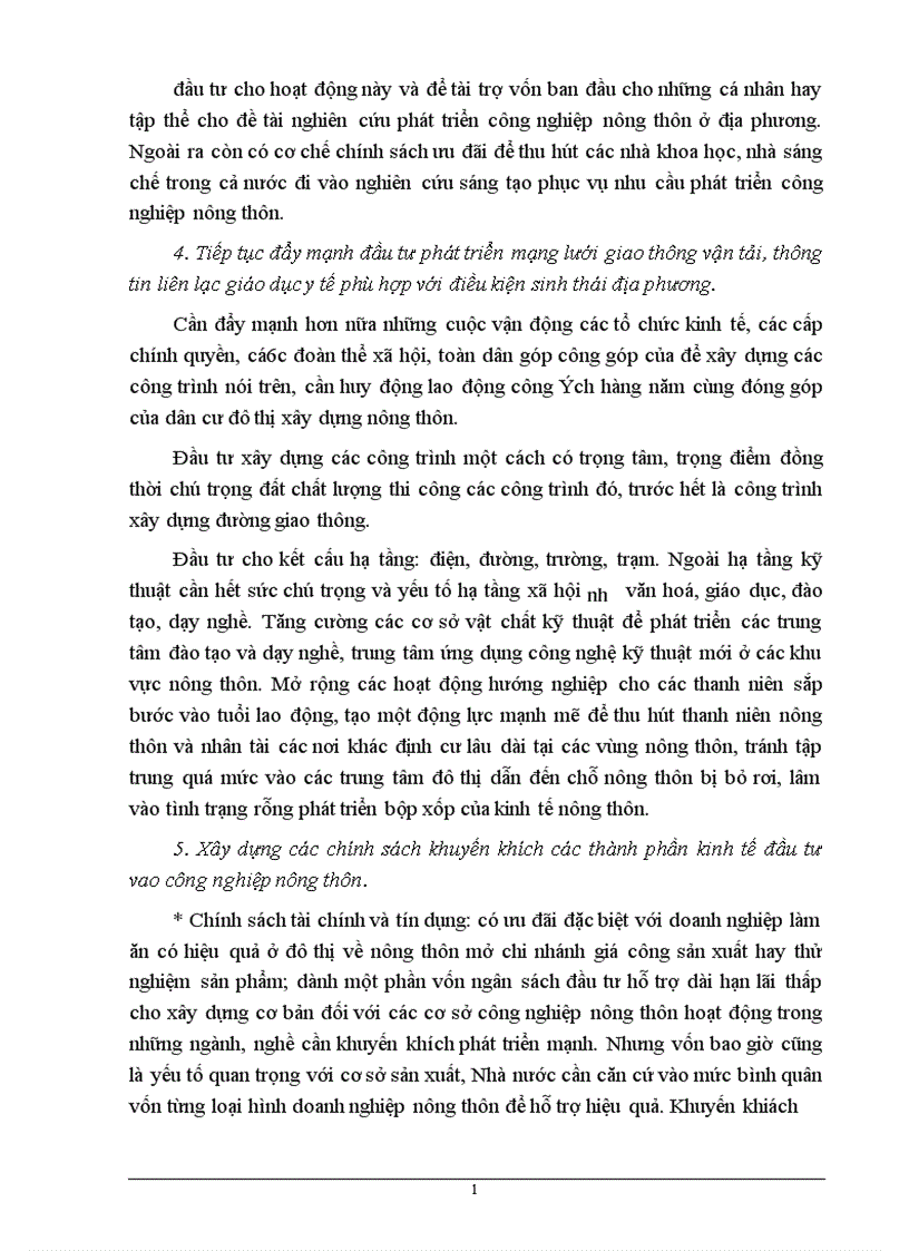 image for page Một số biện pháp phát triển công nghiệp nông thôn từ nay đến năm 2010 1