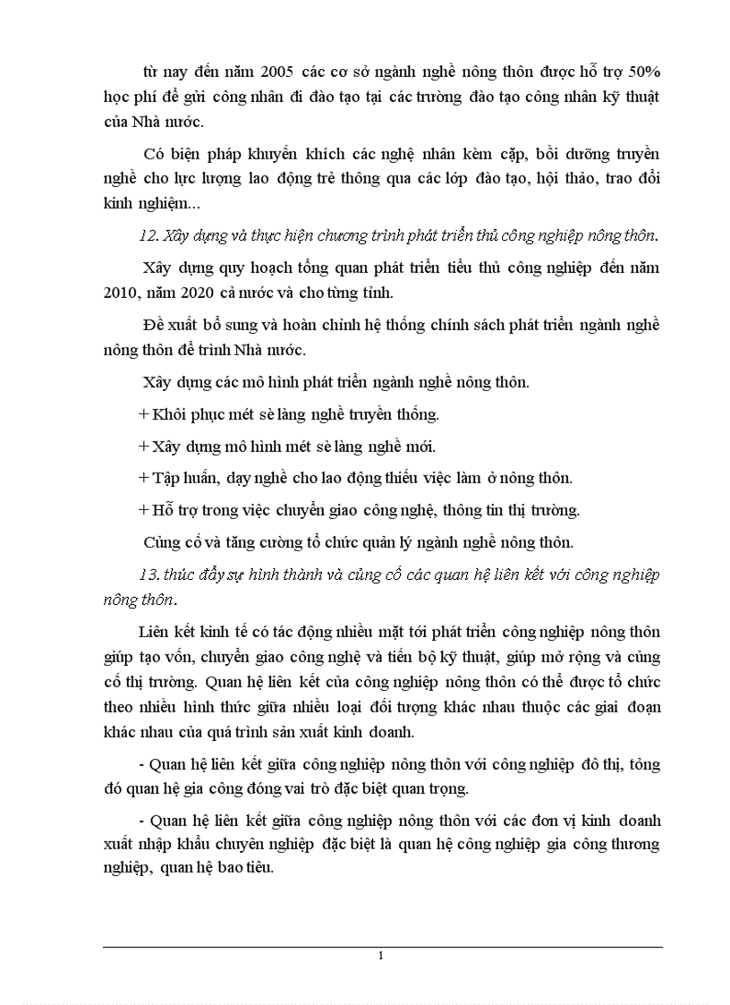 image for page Một số biện pháp phát triển công nghiệp nông thôn từ nay đến năm 2010 1