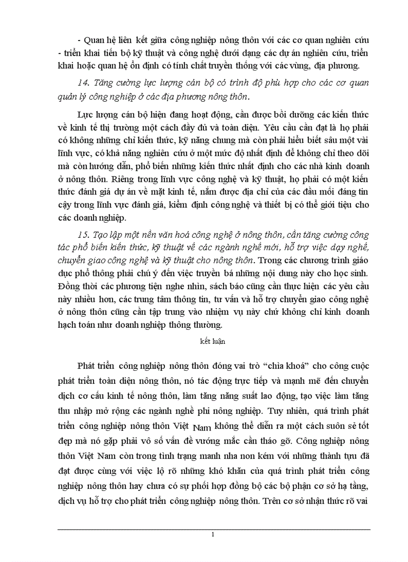 image for page Một số biện pháp phát triển công nghiệp nông thôn từ nay đến năm 2010 1