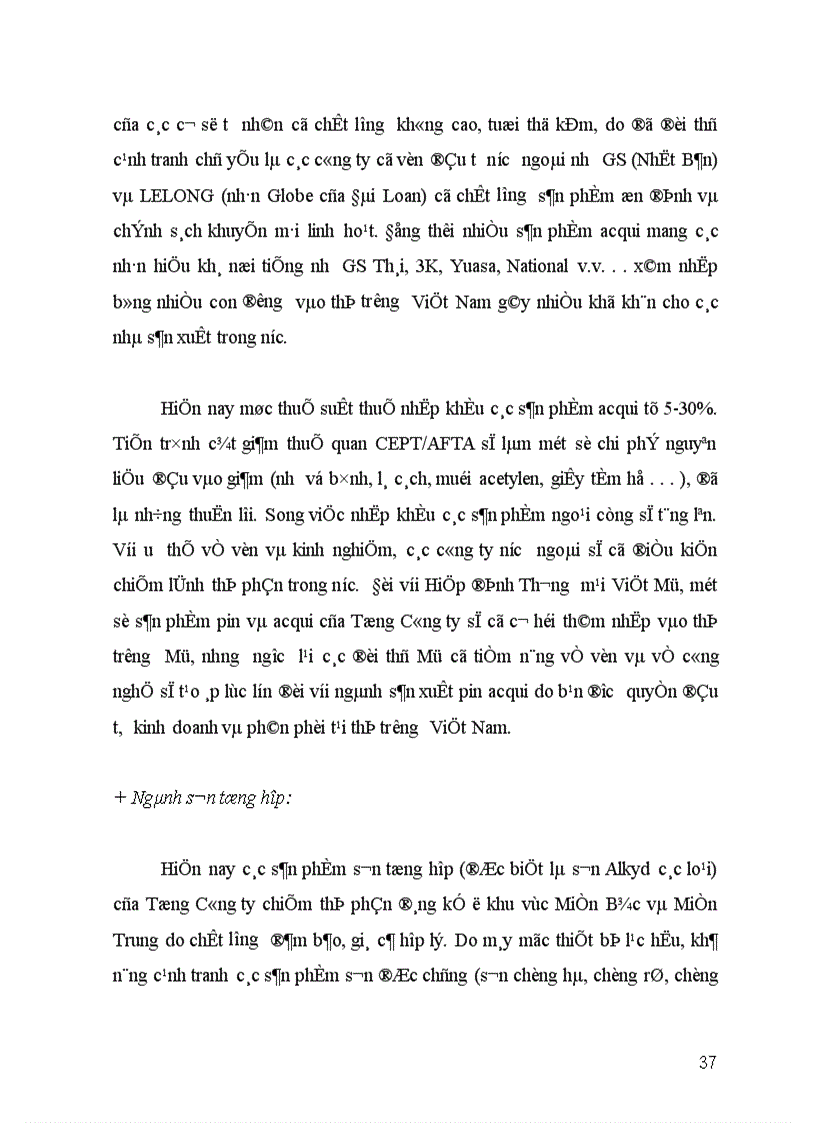 image for page Các Giải pháp và lộ trình hội nhập của ngành hoá chất việt nam