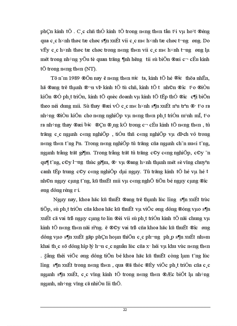 image for page Phương hướng và những biện pháp chủ yếu chuyển dịch cơ cấu kinh tế nông thôn ở huyện Thanh Trì 1