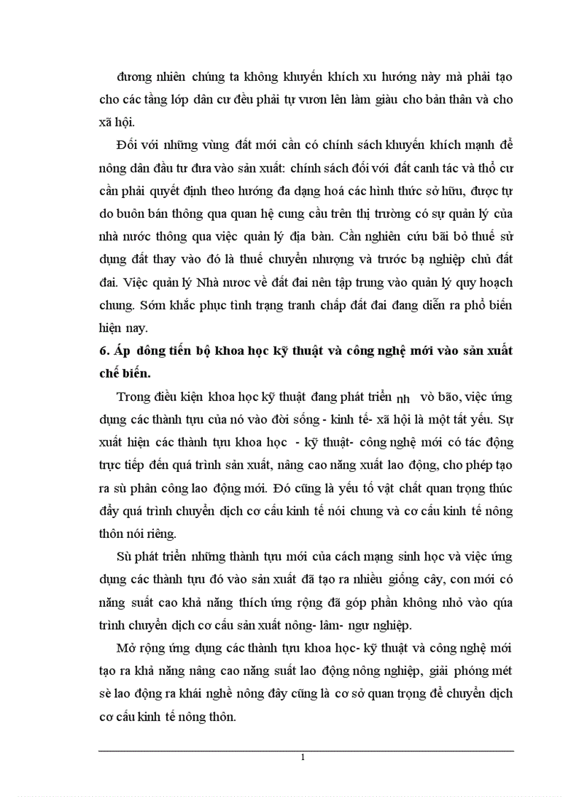 image for page Phương hướng và những biện pháp chủ yếu chuyển dịch cơ cấu kinh tế nông thôn ở huyện Thanh Trì 1