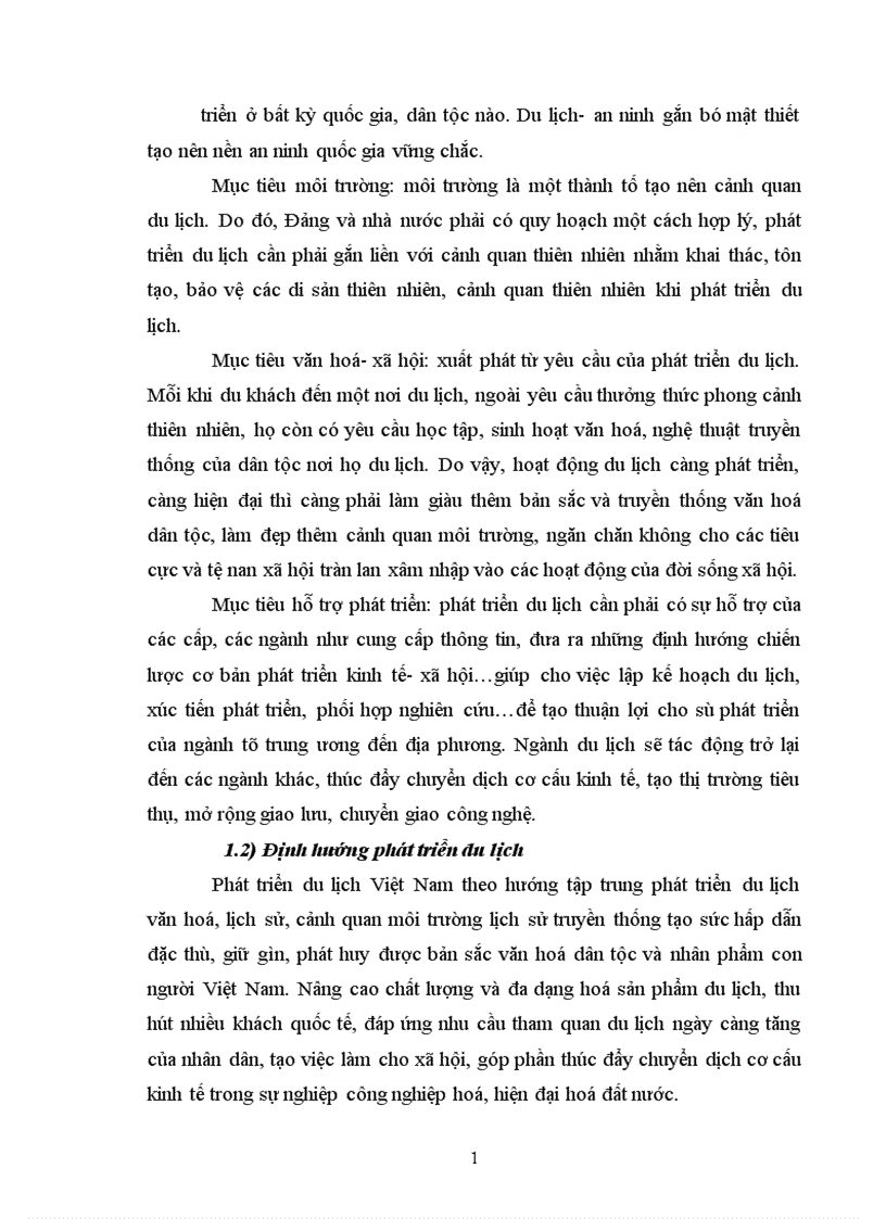 image for page Những nhận thức cơ bản về du lịch thực trạng và giải pháp phát triển du lịch nước ta 1