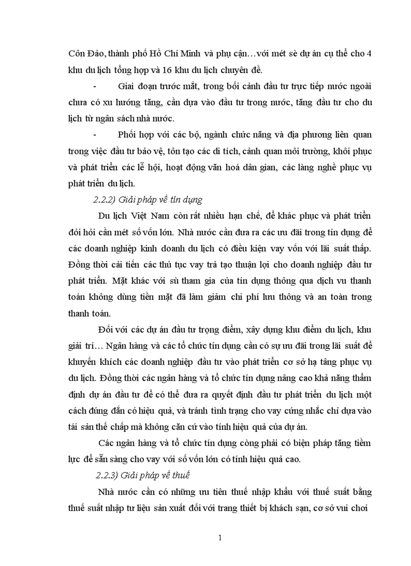 image for page Những nhận thức cơ bản về du lịch thực trạng và giải pháp phát triển du lịch nước ta 1