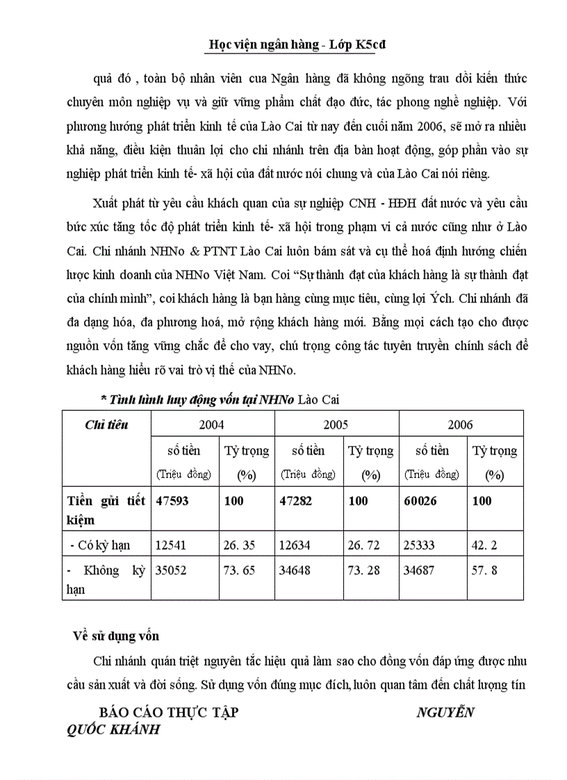 image for page Báo cáo thưc tập tại NHNo PTNT Lào Cai Phòng Giao Dịch Bắc Cường