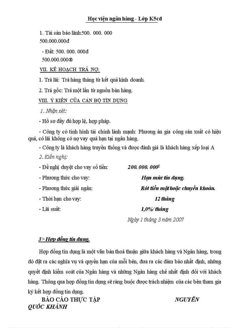 image for page Báo cáo thưc tập tại NHNo PTNT Lào Cai Phòng Giao Dịch Bắc Cường
