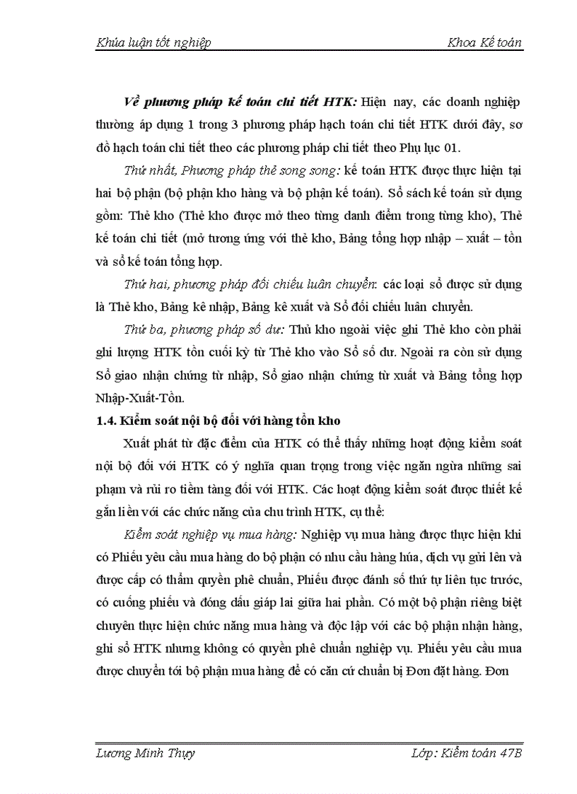 image for page Hoàn thiện kiểm toán chu trình hàng tồn kho trong kiểm toán Báo cáo tài chính tại Công ty TNHH Kiểm toán Phương Đông ICA