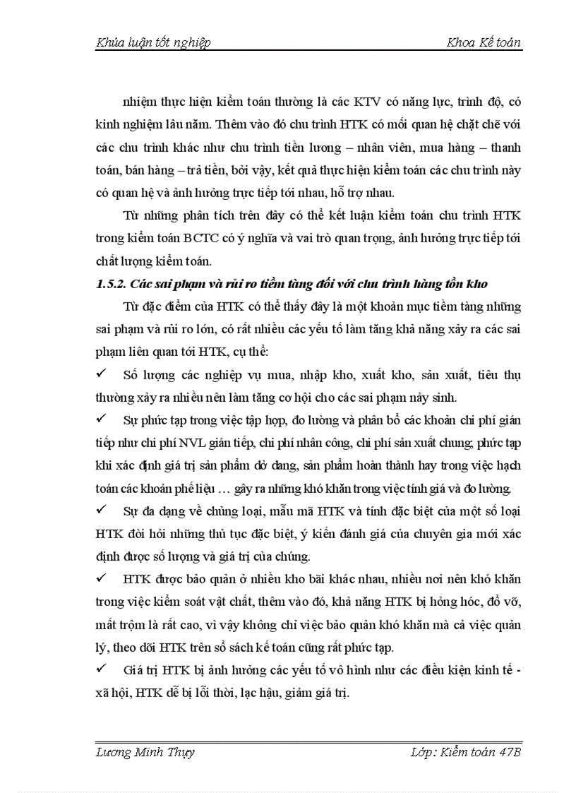 image for page Hoàn thiện kiểm toán chu trình hàng tồn kho trong kiểm toán Báo cáo tài chính tại Công ty TNHH Kiểm toán Phương Đông ICA
