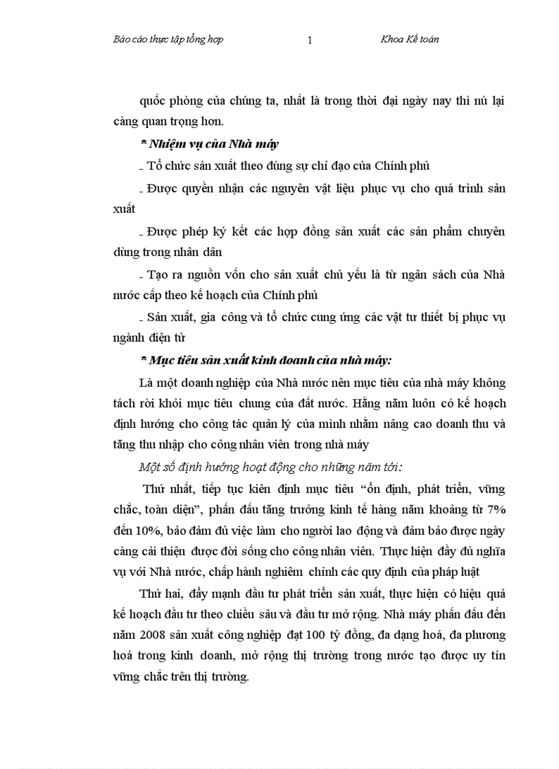 image for page Đặc điểm kế toán một số phần hành kế toán chủ yếu tại Nhà máy M2