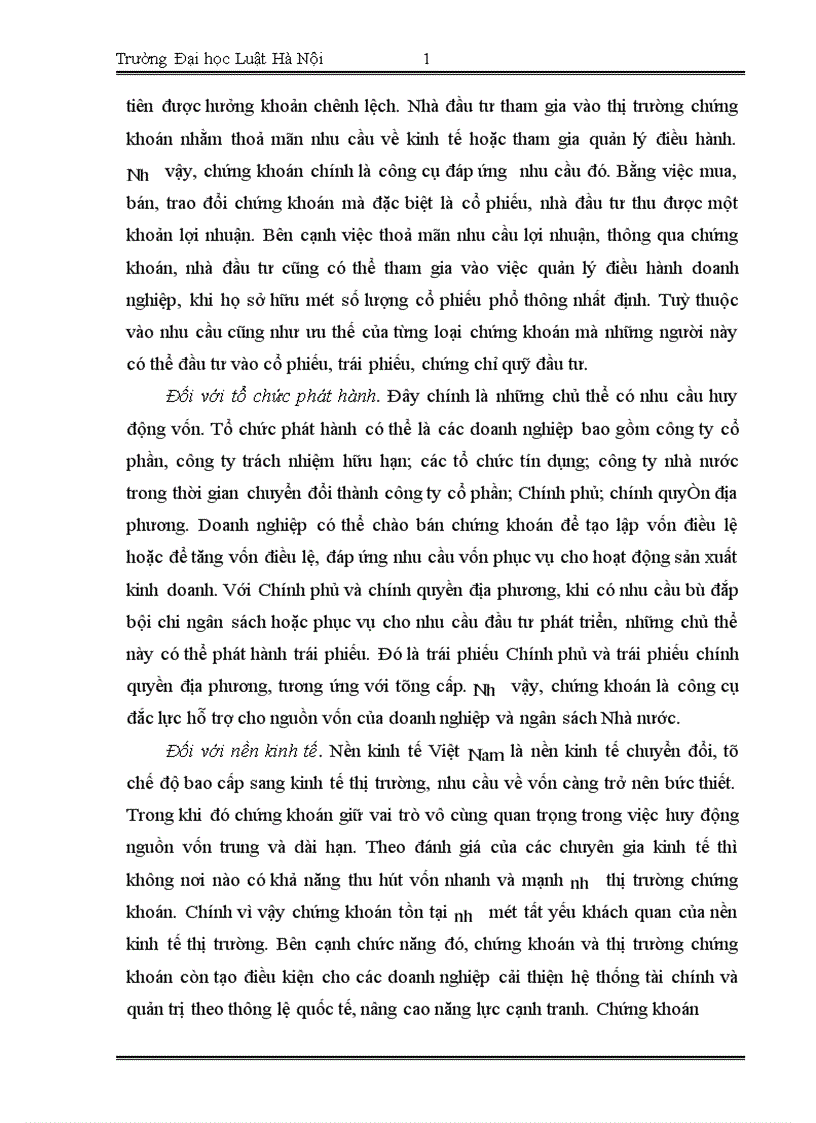 image for page Một số vấn đề của pháp luật về chào bán chứng khoán ở Việt Nam 1