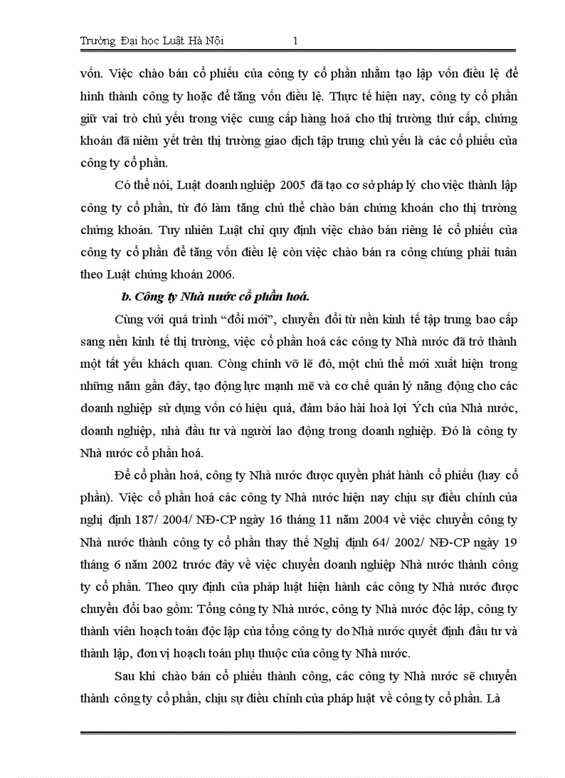 image for page Một số vấn đề của pháp luật về chào bán chứng khoán ở Việt Nam 1