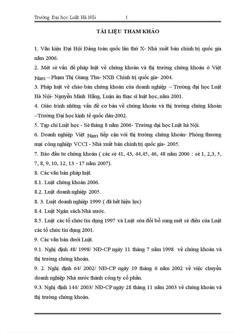 image for page Một số vấn đề của pháp luật về chào bán chứng khoán ở Việt Nam 1