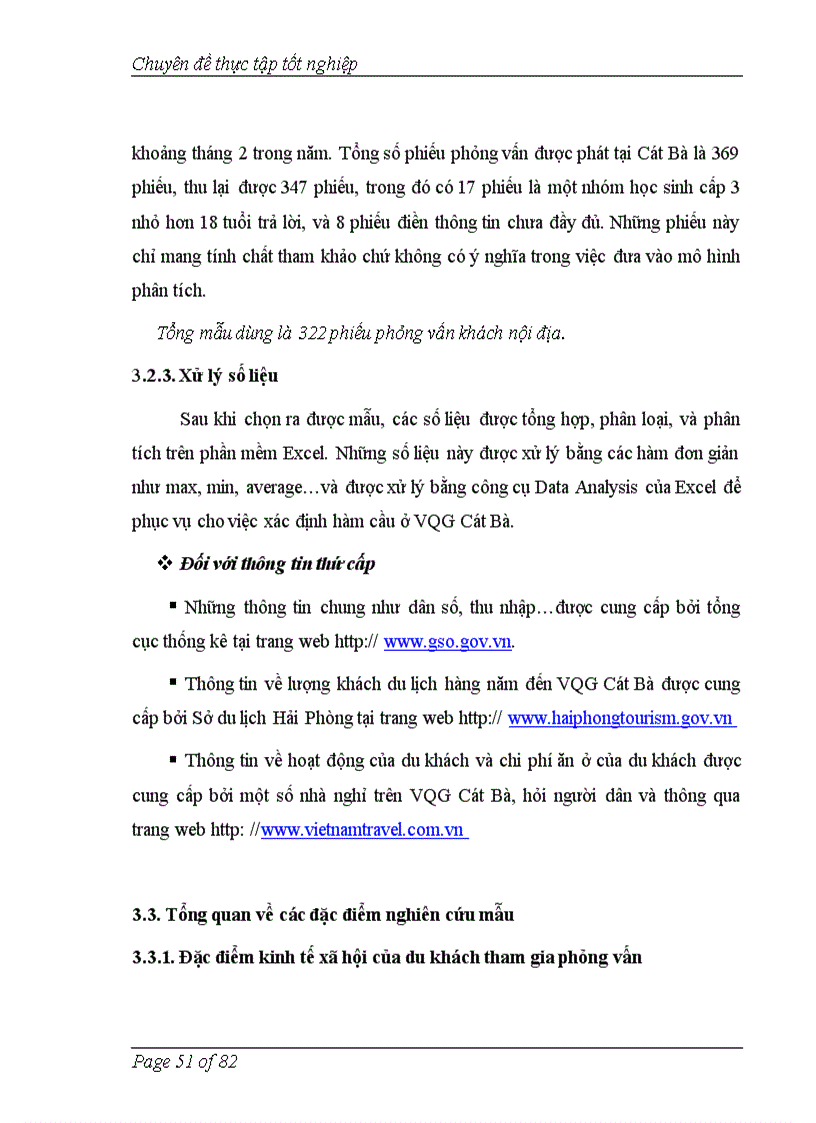 image for page Áp dụng phương pháp chi phí du lịch để đánh giá giá trị cảnh quan vườn quốc gia Cát Bà Hải Phòng
