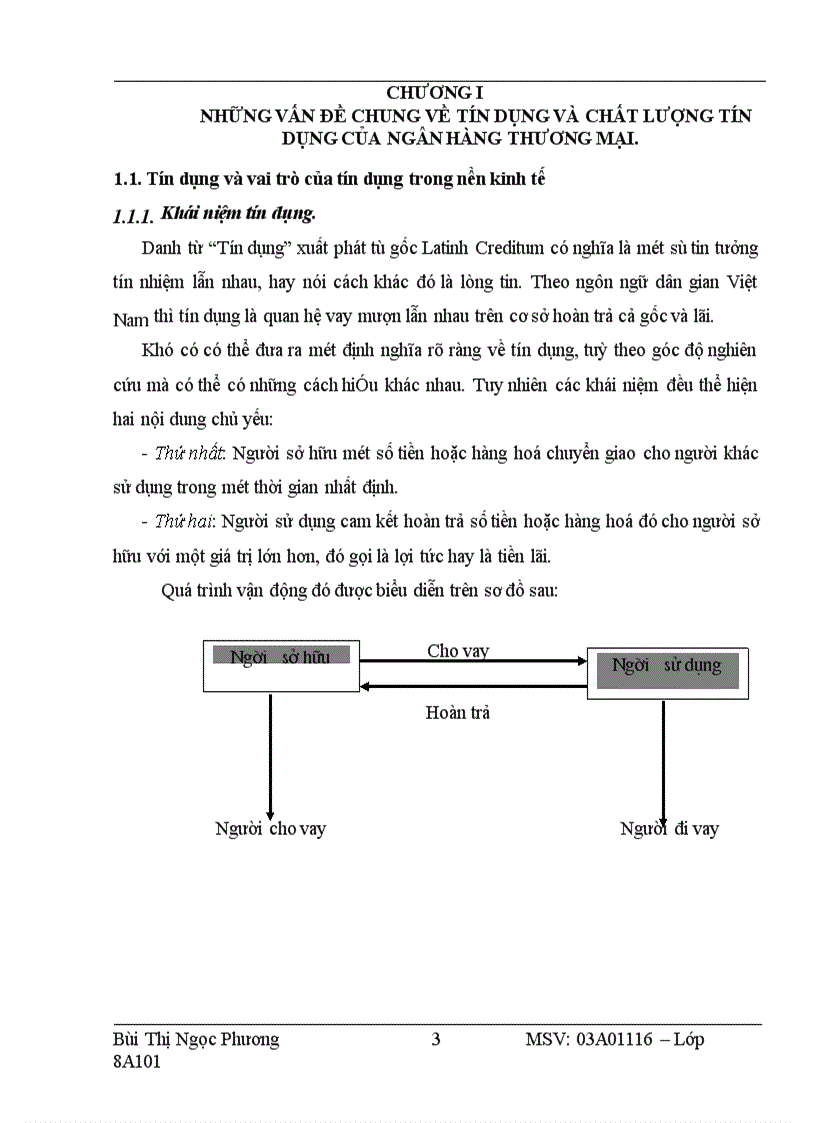 image for page Nâng cao chất lượng tín dụng đối với doanh nghiệp vừa và nhỏ tại chi nhánh ngân hàng công thương khu vực II Hai Bà Trưng 1