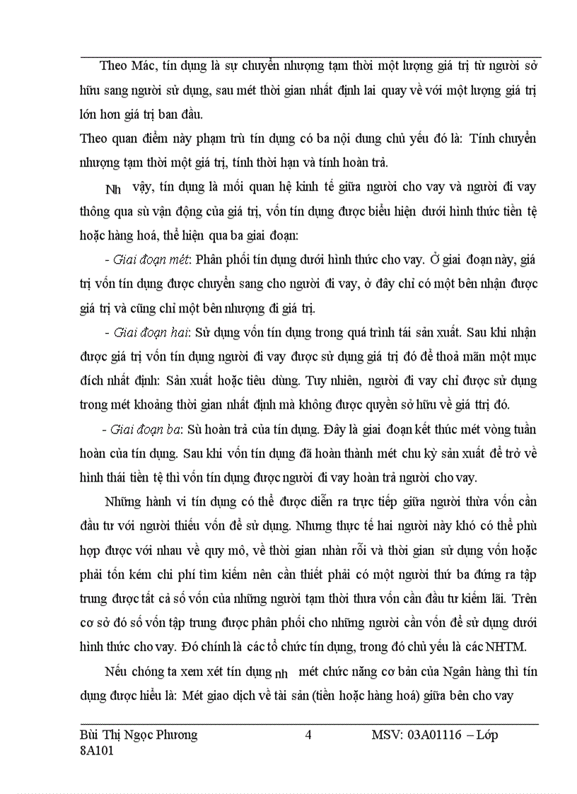 image for page Nâng cao chất lượng tín dụng đối với doanh nghiệp vừa và nhỏ tại chi nhánh ngân hàng công thương khu vực II Hai Bà Trưng 1