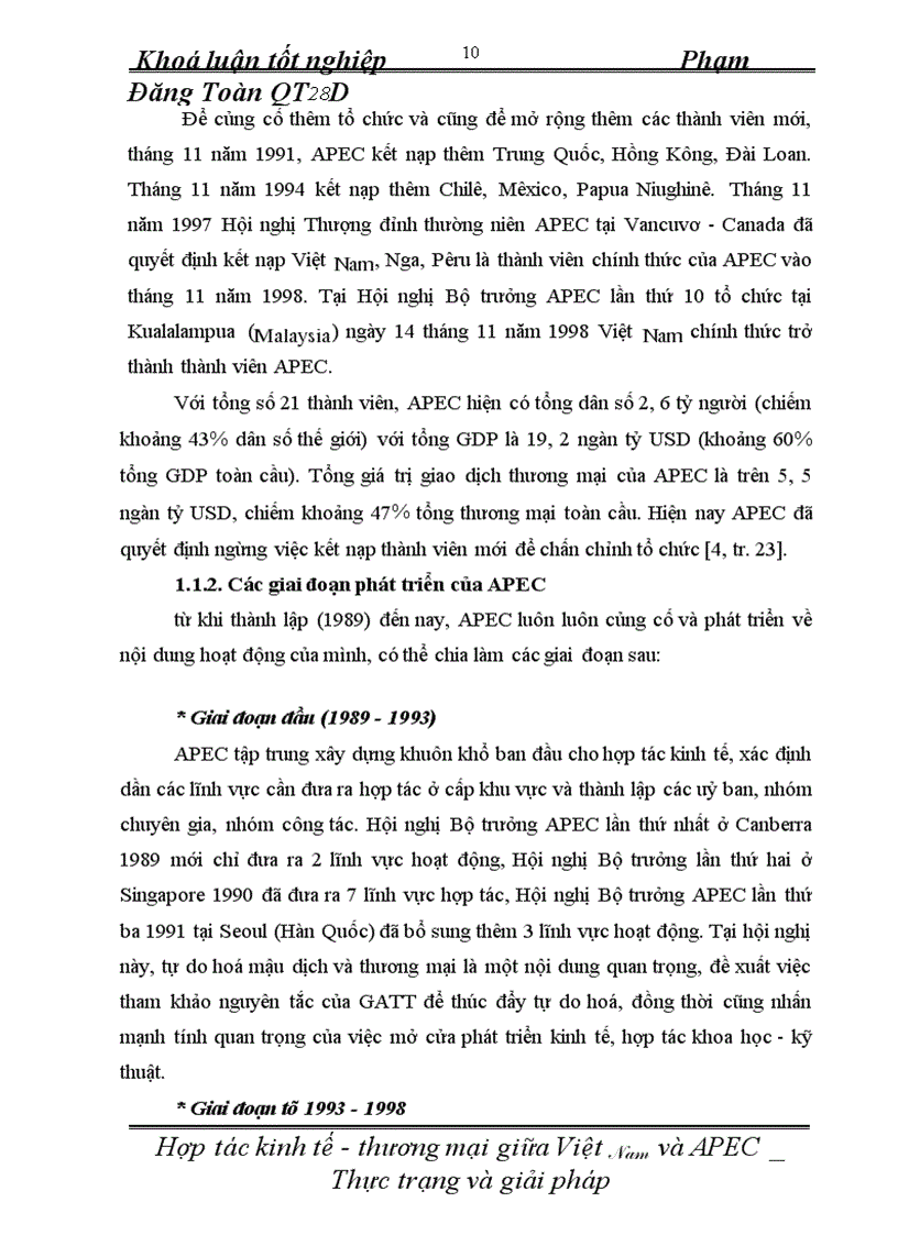 image for page Hợp tác kinh tế thương mại giữa Việt Nam và APEC thực trạng và giải pháp