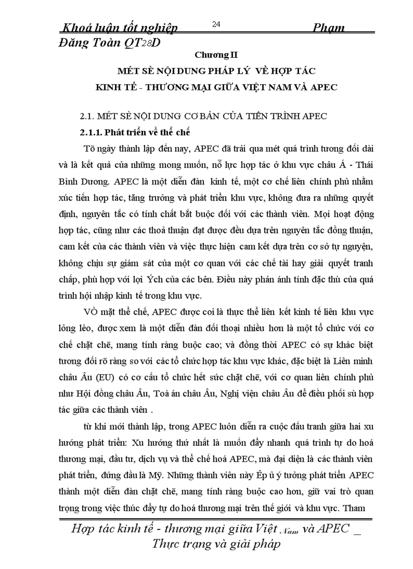 image for page Hợp tác kinh tế thương mại giữa Việt Nam và APEC thực trạng và giải pháp