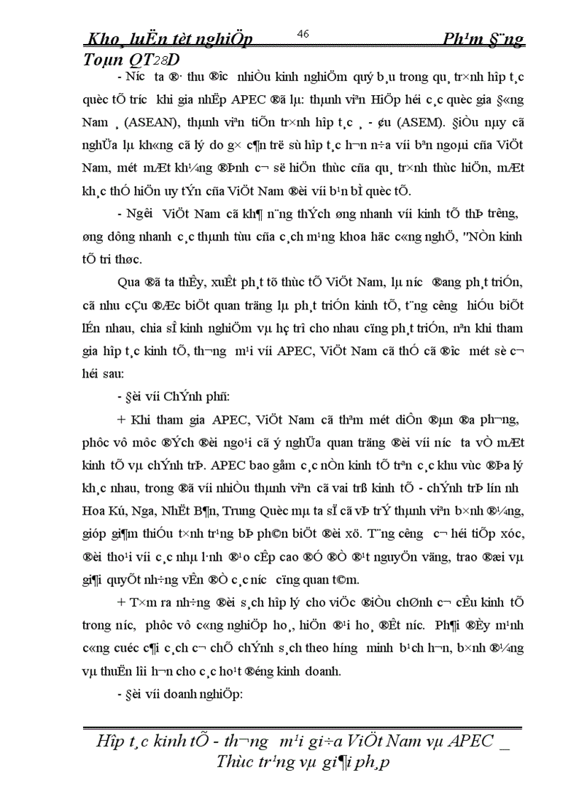 image for page Hợp tác kinh tế thương mại giữa Việt Nam và APEC thực trạng và giải pháp