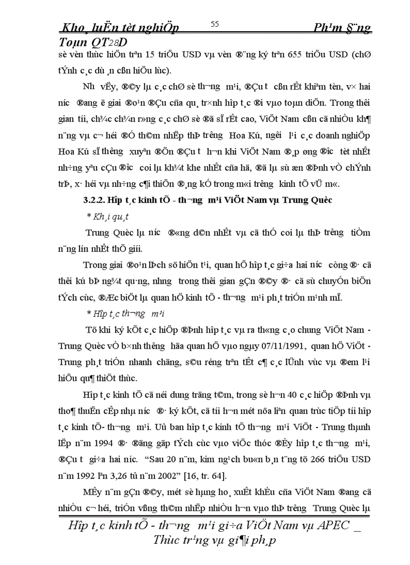 image for page Hợp tác kinh tế thương mại giữa Việt Nam và APEC thực trạng và giải pháp