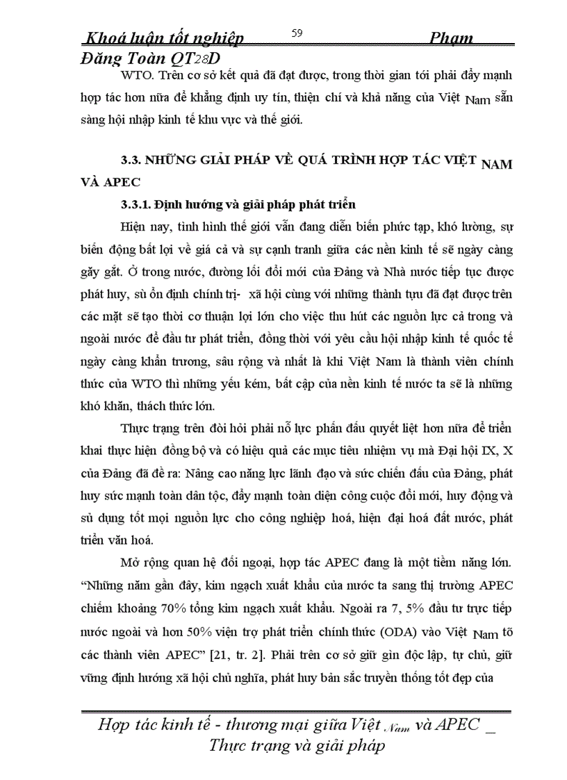 image for page Hợp tác kinh tế thương mại giữa Việt Nam và APEC thực trạng và giải pháp