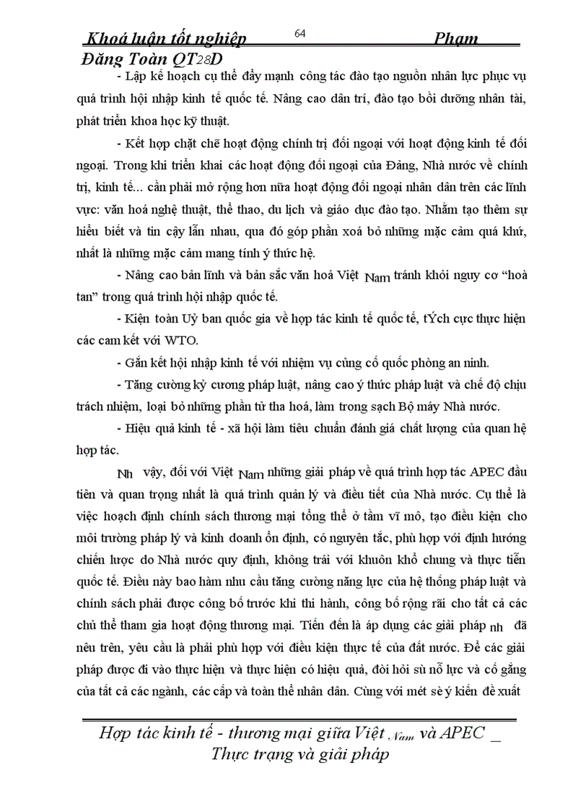 image for page Hợp tác kinh tế thương mại giữa Việt Nam và APEC thực trạng và giải pháp