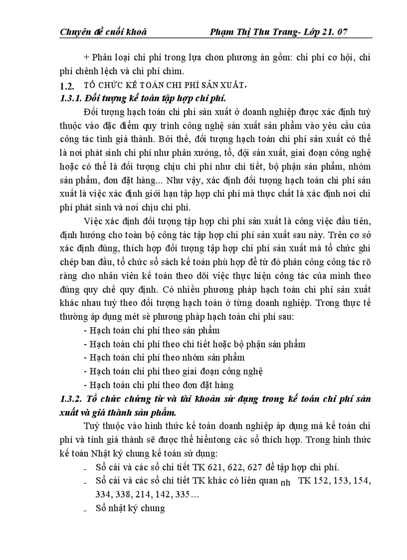 image for page Kế toán chi phí sản xuất và tính giá thành sản phẩm ở Công ty Thạch Bàn 1