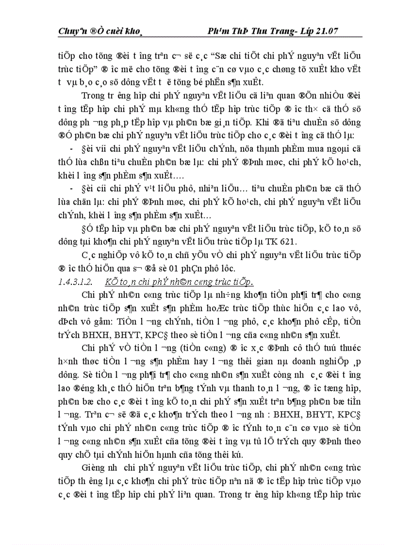 image for page Kế toán chi phí sản xuất và tính giá thành sản phẩm ở Công ty Thạch Bàn 1