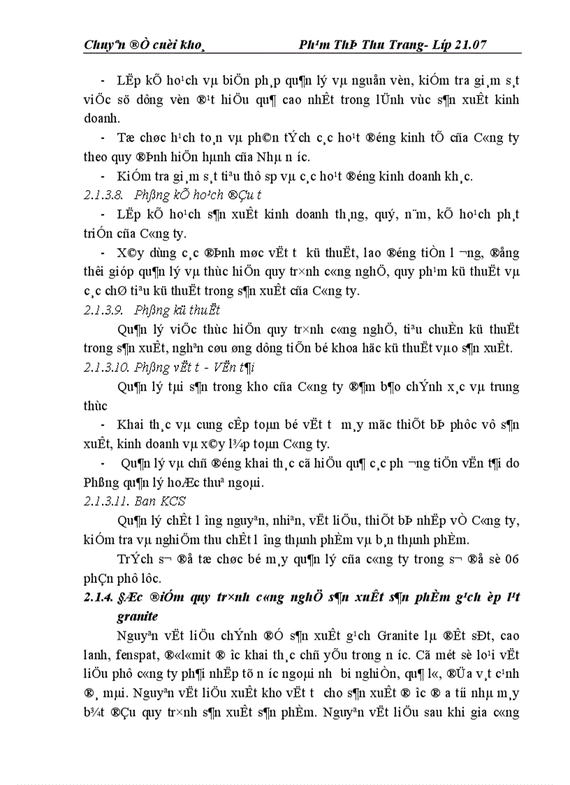 image for page Kế toán chi phí sản xuất và tính giá thành sản phẩm ở Công ty Thạch Bàn 1