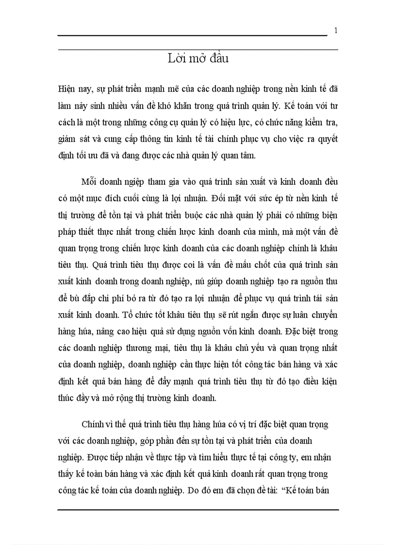 image for page Kế toán bán hàng và xác định kết quả kinh doanh tại công ty TNHH Sơn Thành 1