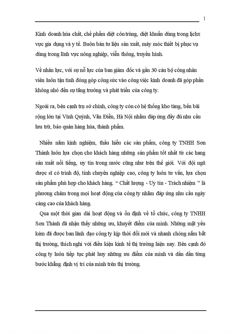 image for page Kế toán bán hàng và xác định kết quả kinh doanh tại công ty TNHH Sơn Thành 1