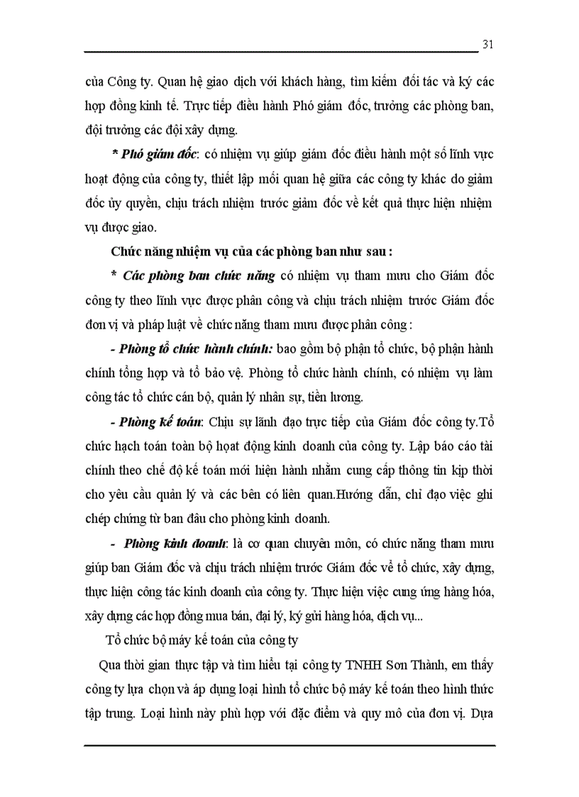 image for page Kế toán bán hàng và xác định kết quả kinh doanh tại công ty TNHH Sơn Thành 1