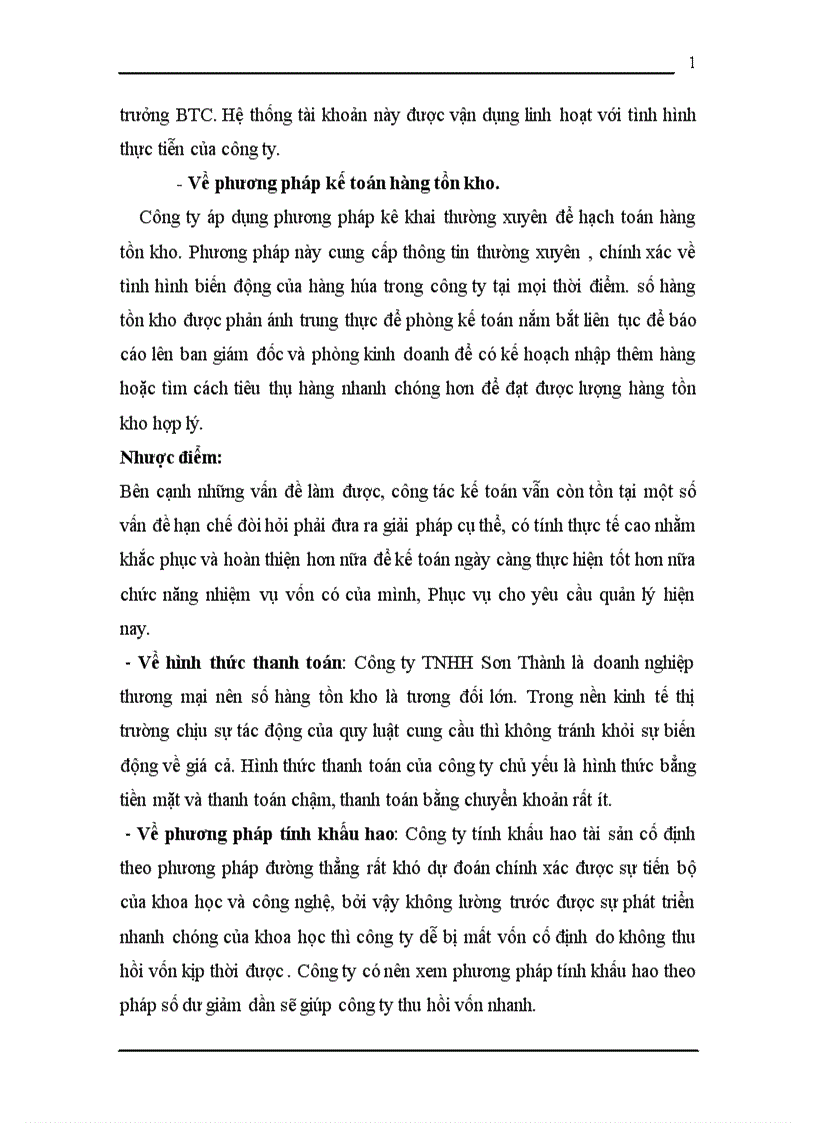 image for page Kế toán bán hàng và xác định kết quả kinh doanh tại công ty TNHH Sơn Thành 1