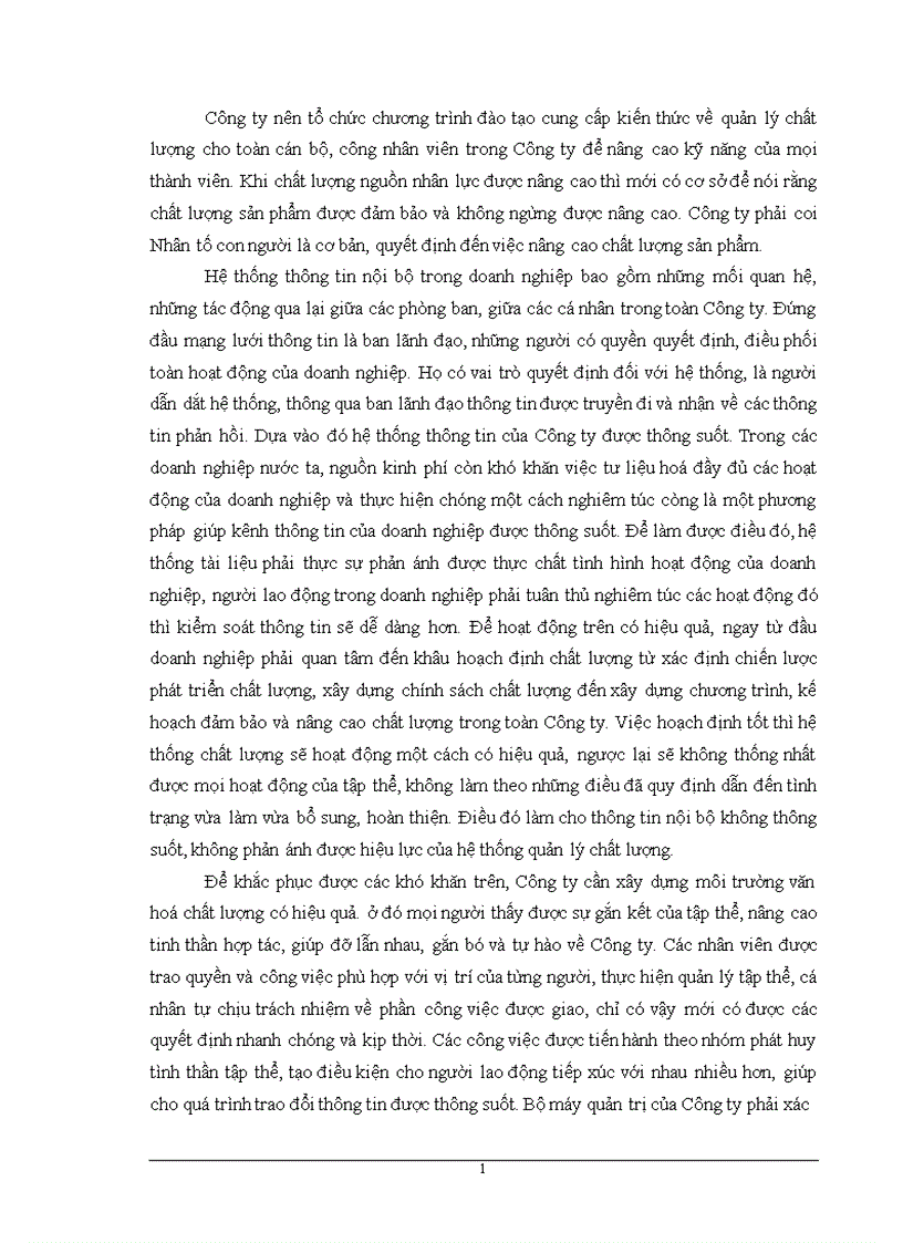 image for page Báo cáo thực tập tổng hợp giải pháp hoàn thiện hệ thống quản lý chất lượng ISO 9001 2000 tại Công ty Cơ khí Hà Nội