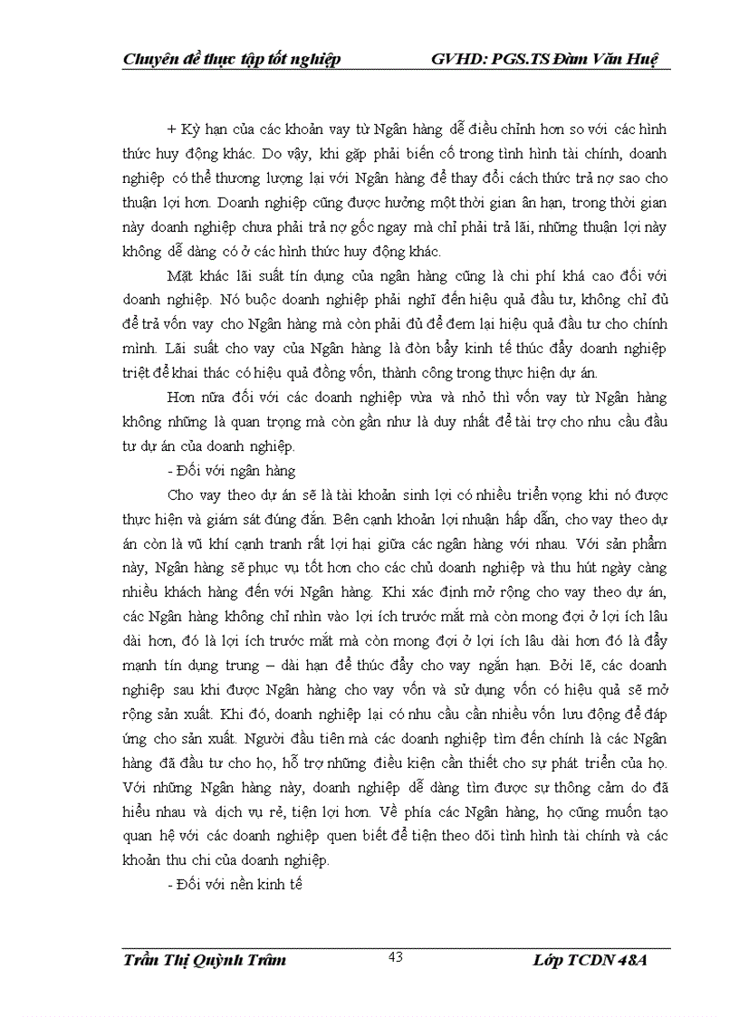 image for page Nâng cao chất lượng thẩm định tài chính dự án trong cho vay tại Ngân hàng TMCP Kỹ thương Việt Nam Chi nhánh Hà Nội
