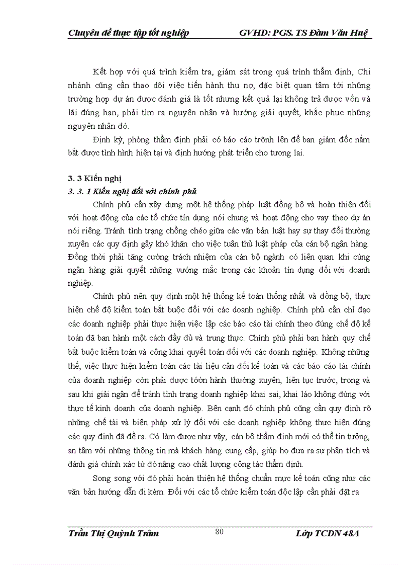 image for page Nâng cao chất lượng thẩm định tài chính dự án trong cho vay tại Ngân hàng TMCP Kỹ thương Việt Nam Chi nhánh Hà Nội