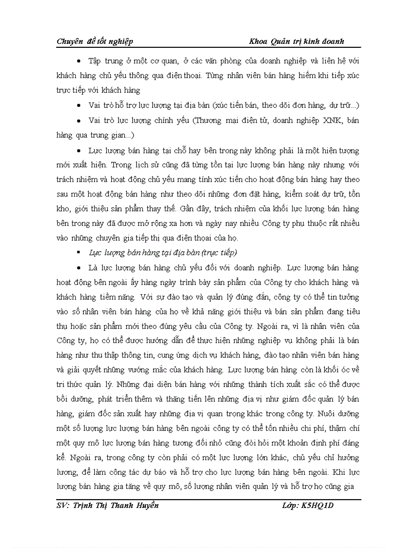 image for page Hoàn thiện công tác tổ chức lực lượng bán hàng tại công ty Cổ phần Thương mại Minh Châu Hưng Yên 1