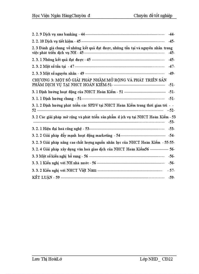 image for page Một số giải pháp nhằm mở rộng và phát triển SPDV tại NHCT Hoàn Kiếm