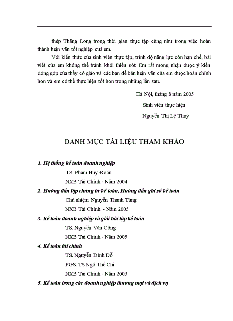 image for page Hoàn thiện công tác kế toán nghiệp vụ bán hàng tại công ty Thép Thăng Long 1