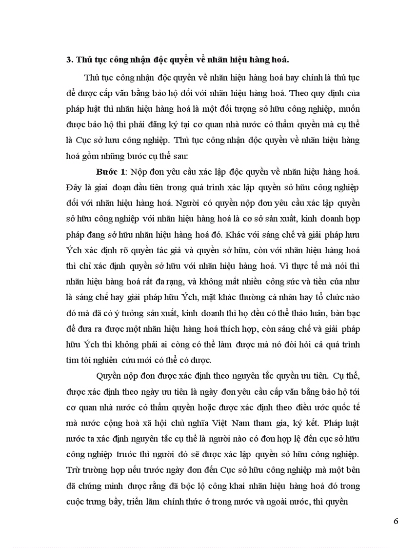 image for page Chế độ pháp lý về bảo hộ nhãn hiệu hàng hoá và thực tế áp dụng tại Việt Nam