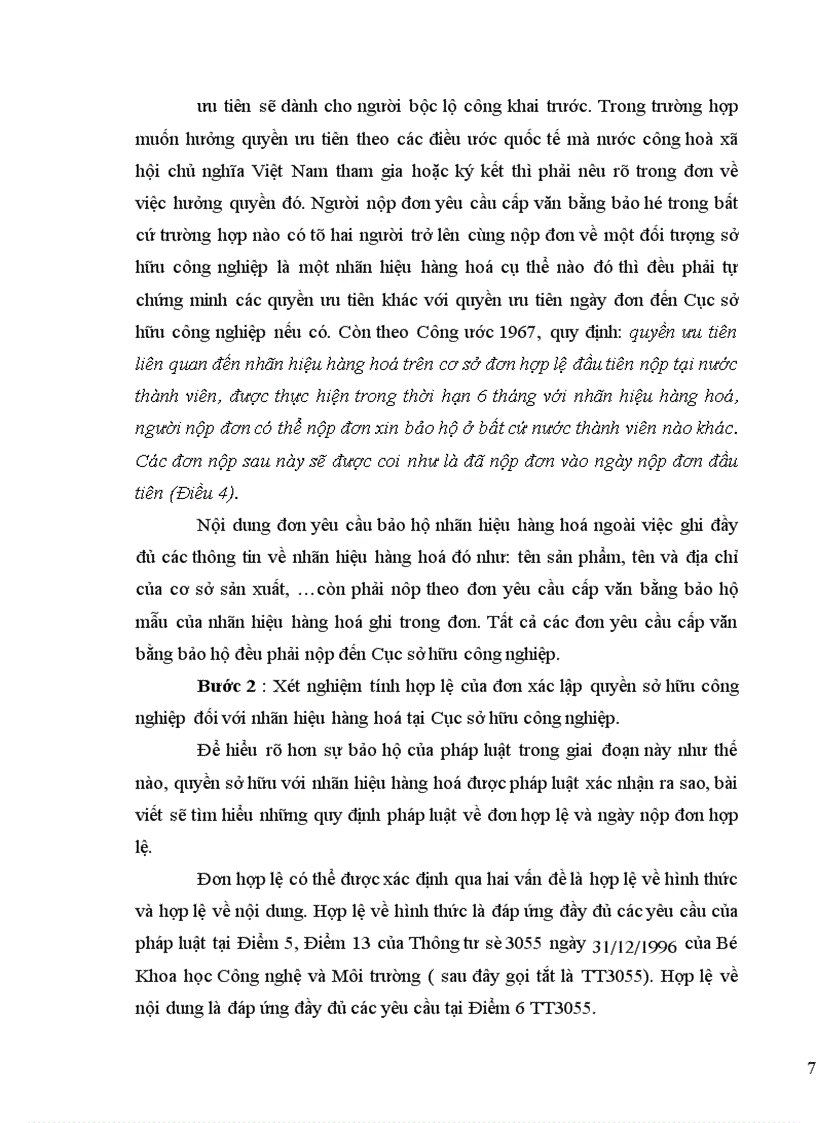 image for page Chế độ pháp lý về bảo hộ nhãn hiệu hàng hoá và thực tế áp dụng tại Việt Nam