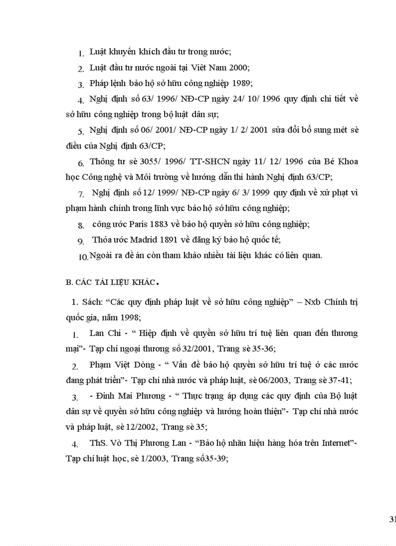 image for page Chế độ pháp lý về bảo hộ nhãn hiệu hàng hoá và thực tế áp dụng tại Việt Nam