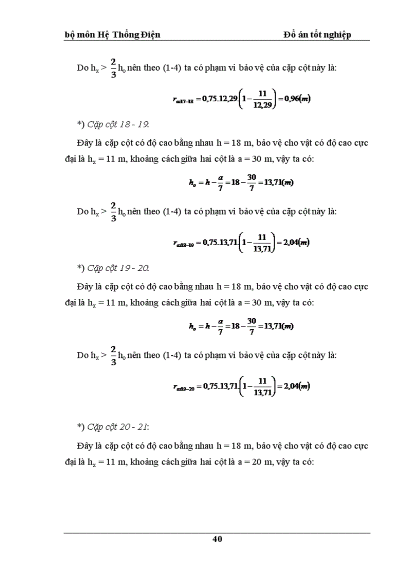 image for page Thiết kế và tính toán chống sét đánh trực tiếp cho trạm biến áp 220 110 kv
