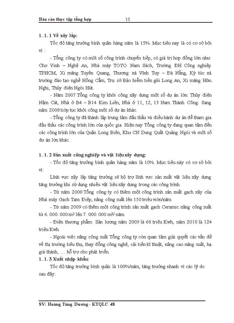 image for page Báo cáo thực tập tổng hợp tại Tổng công ty Sông Hồng